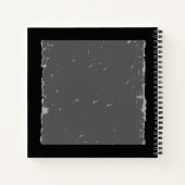 Personalisiertes cooles Graue Koch Rezept Buch für (Rückseite)