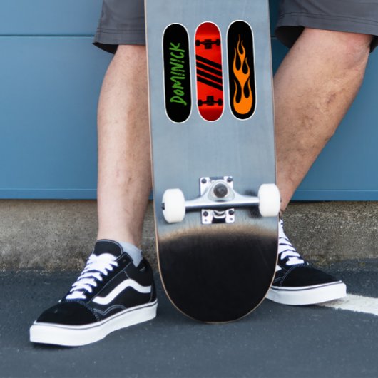 Personalisiertes Cooles Skateboard Aufkleber