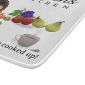 Personalisiertes Cornucopia Themed Schneidebrett (Ecke)