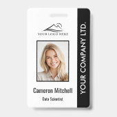 Personalisiertes Corporate Employee ID Abzeichen B Ausweis (Vorderseite)