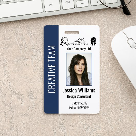Personalisiertes Corporate Employee ID Abzeichen B Ausweis