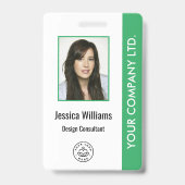 Personalisiertes Corporate Employee ID Abzeichen G Ausweis (Front)