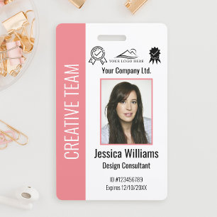 Personalisiertes Corporate Employee ID-Abzeichen P Ausweis
