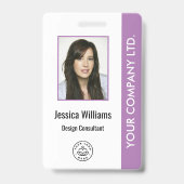 Personalisiertes Corporate Mitarbeiter-ID-Abzeiche Ausweis (Front)