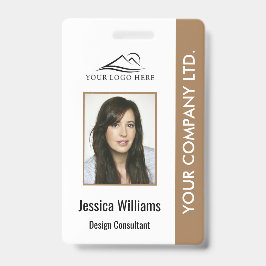 Personalisiertes Corporate Mitarbeiter-ID-Abzeiche Ausweis