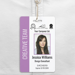 Personalisiertes Corporate Mitarbeiter-ID-Abzeiche Ausweis