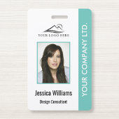 Personalisiertes Corporate Mitarbeiter-ID-Abzeiche Ausweis