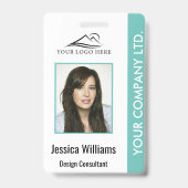 Personalisiertes Corporate Mitarbeiter-ID-Abzeiche Ausweis (Front)