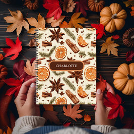 Personalisiertes Cosy Spice Notebook Notizblock
