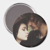 Personalisiertes Couple-Foto Magnet (Vorderseite/Rückseite)