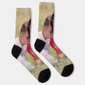 Personalisiertes Couple Foto Socken (Rechts)