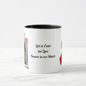 Personalisiertes Covid Memorial Foto Tasse (Zentrum)