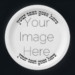 personalisiertes Cowboy-Foto Pappteller<br><div class="desc">Einfache Personalisierte Papierplatte Foto Party laden Sie ein Foto hoch und erstellen Sie einfach Ihre personalisierte Papiertüte mit Ihrem Cowboy Wild West Stil Sie können dieses DESIGN auf anderen Zazzle-Produkten übertragen und anpassen Sie es auf die meisten der Zazzle-Objekte. Fügen Sie Ihrer Feier eine persönliche Touch mit diesem individuellen Blatt...</div>