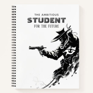 personalisiertes Cowboy-Notizbuch Notizblock