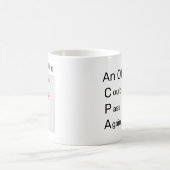 Personalisiertes CPA-Geschenk Kaffee Tasse (Mittel)
