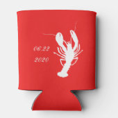 Personalisiertes Crawfish Booking Event Dosenkühler (Rückseite)