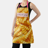 Personalisiertes Crinkle Cut Pommes-frites-Design Schürze (InSitu)