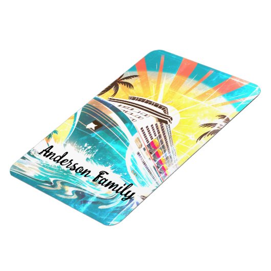 Personalisiertes Cruise Magnet (Linke Seite)