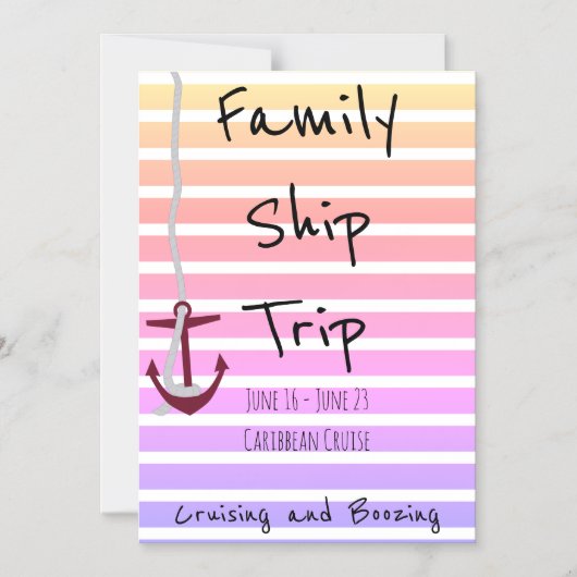 Personalisiertes Cruise Stateroom Magnet (Vorderseite)