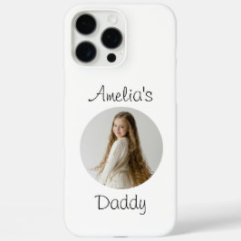 Personalisiertes Daddy-Geschenk - Gewohntes Kinder iPhone 16 Pro Max Hülle