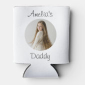 Personalisiertes Daddy-Geschenk - Gewohntes Kinder Dosenkühler (Vorderseite)