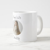 Personalisiertes Daddy-Geschenk - Gewohntes Kinder Jumbo-Tasse (Vorderseite Rechts)