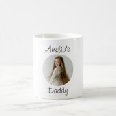 Personalisiertes Daddy-Geschenk - Gewohntes Kinder Kaffeetasse (Mittel)