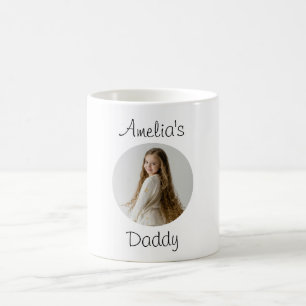 Personalisiertes Daddy-Geschenk - Gewohntes Kinder Kaffeetasse