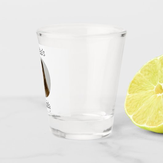 Personalisiertes Daddy-Geschenk - Gewohntes Kinder Schnapsglas (Rechts)