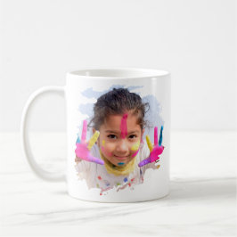 Personalisiertes Daddy's Little Angel Foto Kaffeetasse