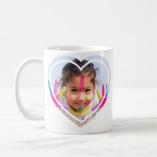 Personalisiertes Daddy's Little Angel Foto Kaffeetasse