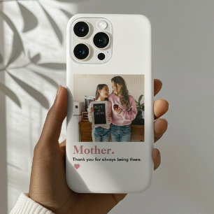 Personalisiertes Danke-Mama-Foto iPhone 16 Pro Hülle