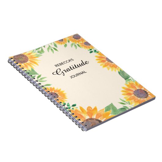 Personalisiertes Dankesblatt Notizblock (Rechte Seite)