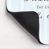 Personalisiertes Dankeschön-Lehrer-Mauspad Bluebel Mousepad (Ecke)