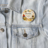 Personalisiertes Dankeschön-Lehrer-Wasserfarben-Ge Button (Beispiel)