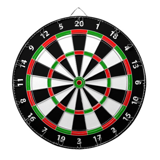 Personalisiertes Dartboard Dartscheibe (vorne)
