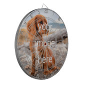 PERSONALISIERTES DARTBOARD DARTSCHEIBE (Vorderseite Links)