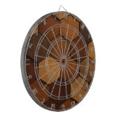 Personalisiertes Dartboard mit eigenem Foto Dartscheibe (Vorderseite Links)