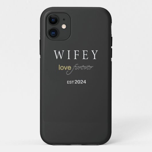 Personalisiertes Datum der ewigen Liebe Case-Mate iPhone Hülle (Rückseite)