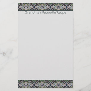 Personalisiertes Dekorationsblatt Briefpapier