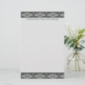 Personalisiertes Dekorationsblatt Briefpapier (Stehend Vorderseite)