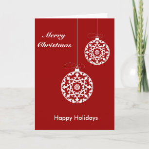 Personalisiertes Dekorationsdesign für Weihnachtss Feiertagskarte
