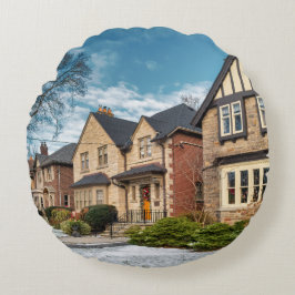 Personalisiertes Dekorativ für ein rundes Kissen