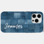 Personalisiertes Denim iPhone/iPad Gehäuse Case-Mate iPhone Hülle (Rückseite (Horizontal))