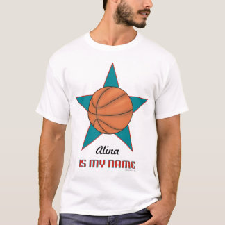 Personalisiertes der Basketball-t des Kindes… - T-Shirt