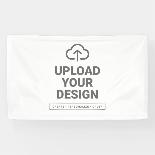Personalisiertes Design Banner (Horizontal)