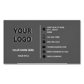 Personalisiertes Design Business Card Magnet (Vorderseite)