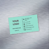 Personalisiertes Design Business Card Magnet (Beispiel)