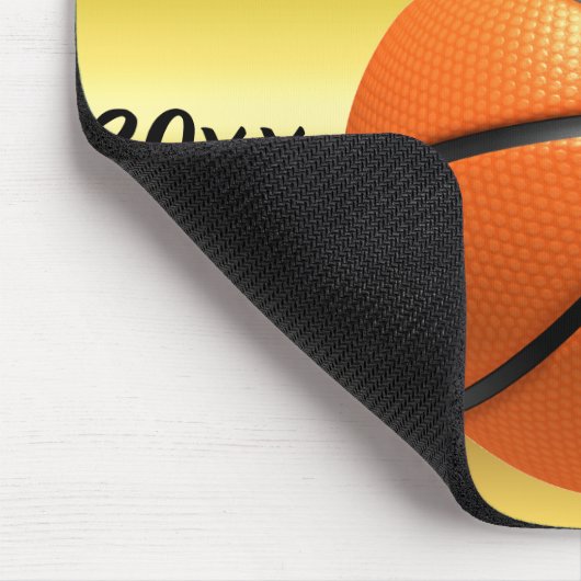 Personalisiertes Design der Basketball Champions L Mousepad (Ecke)