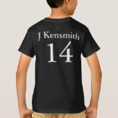 Personalisiertes Design der Basketball Champions L T-Shirt (Rückseite)